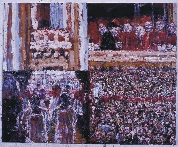 Der Balkon - Die Menge